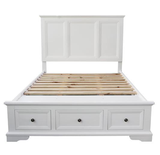 Sala White Queen Bed