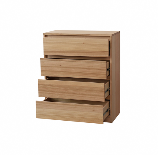 Brady Natural 4 Drawer Tallboy