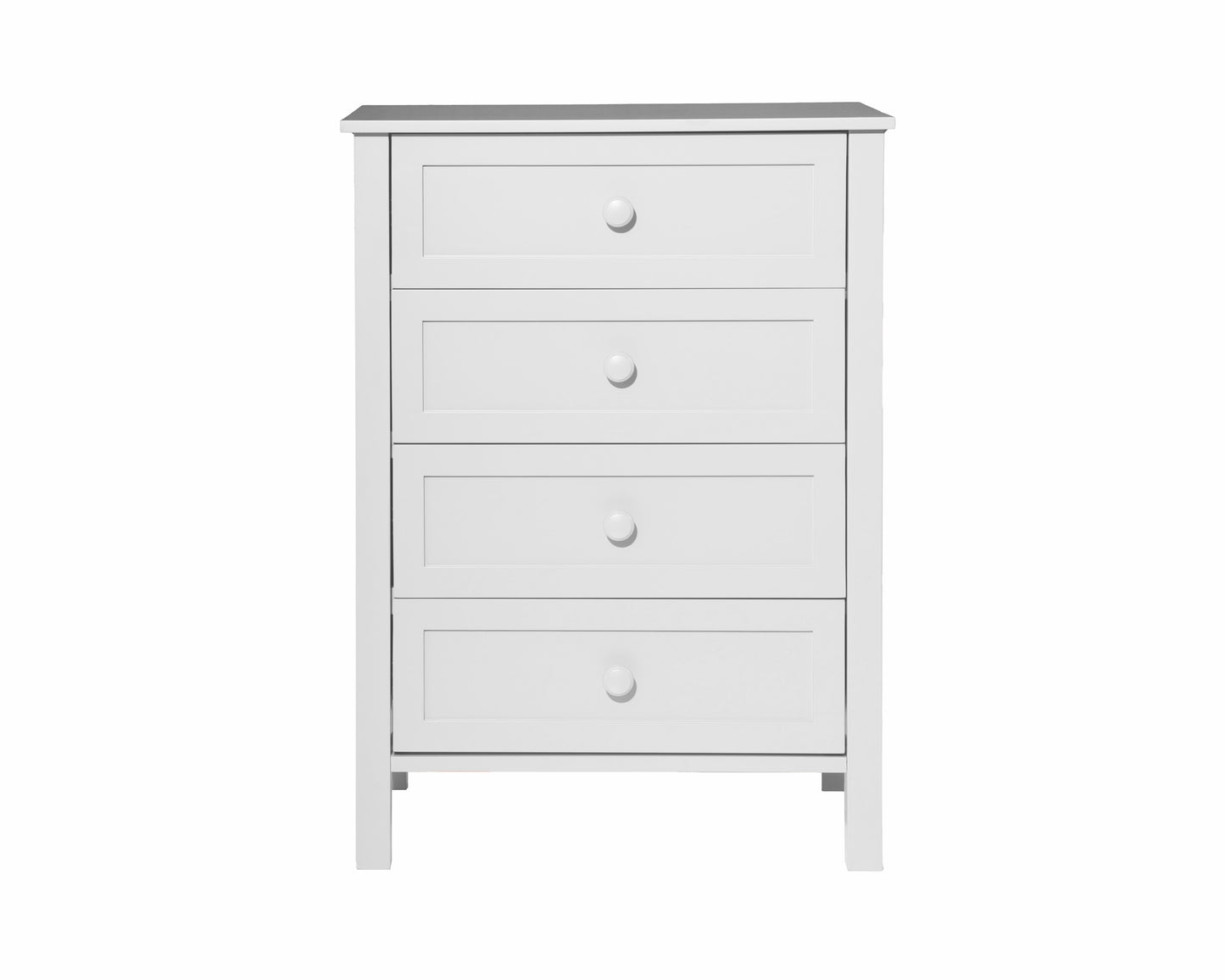 Jesse White 4 Drawer Tallboy