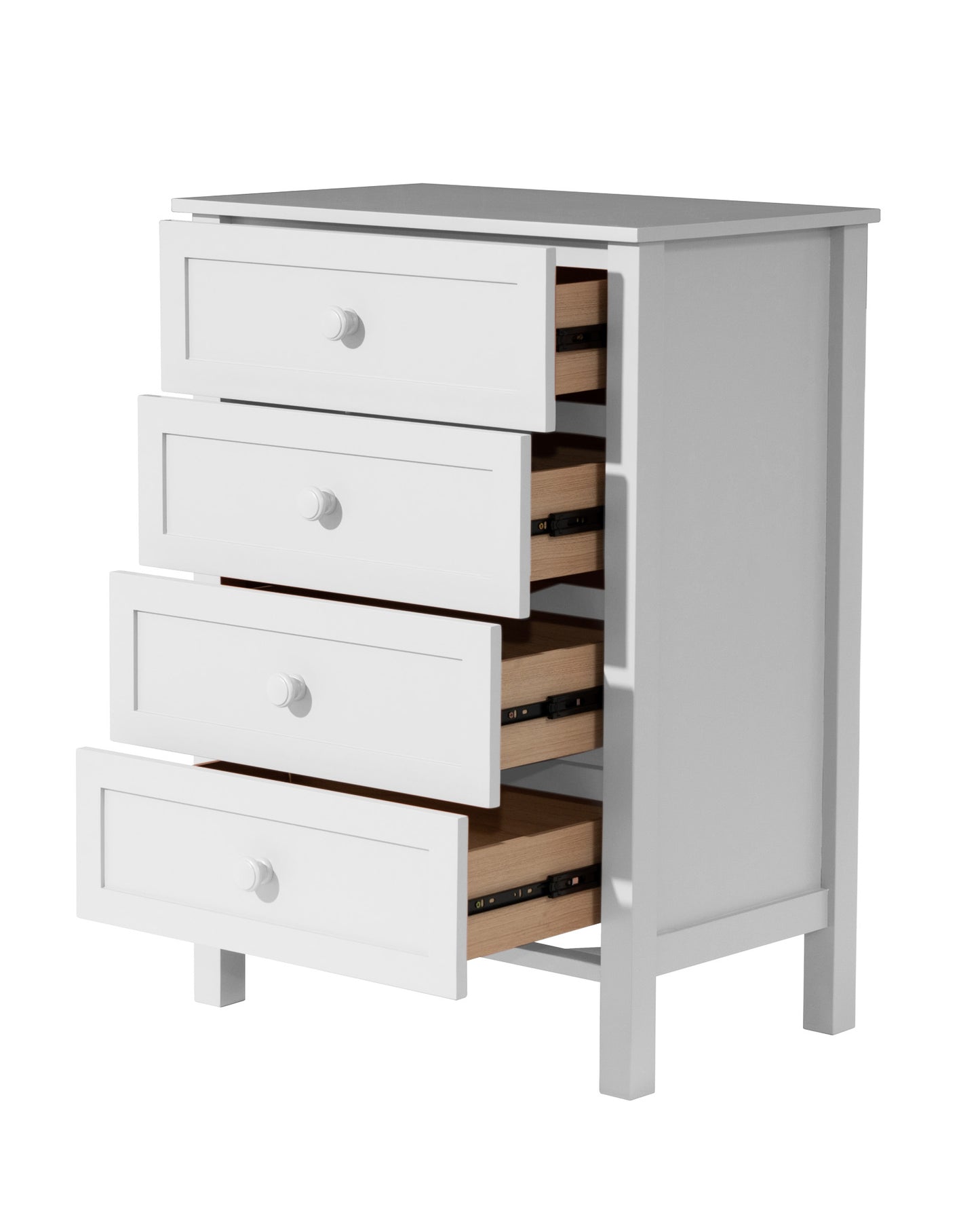 Jesse White 4 Drawer Tallboy