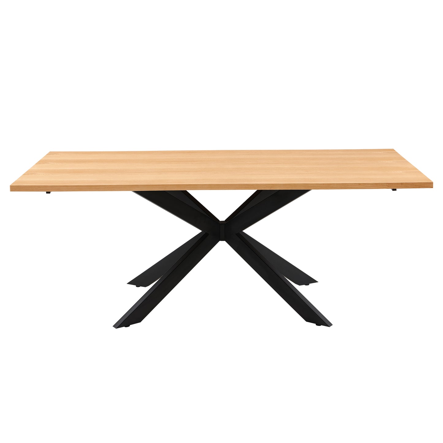 Barlow Natural/Black Dining Table