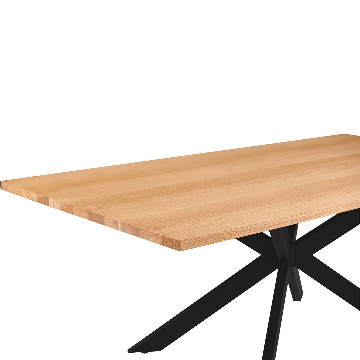 Barlow Natural/Black Dining Table