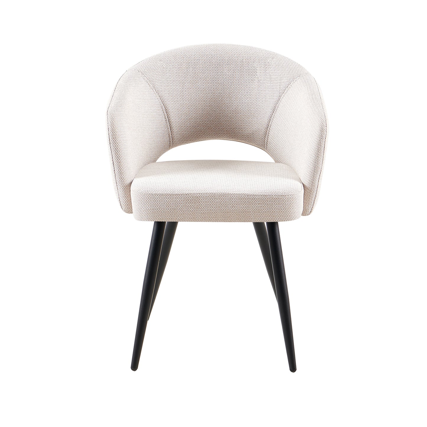Matzo Beige Fabric Dining Chair
