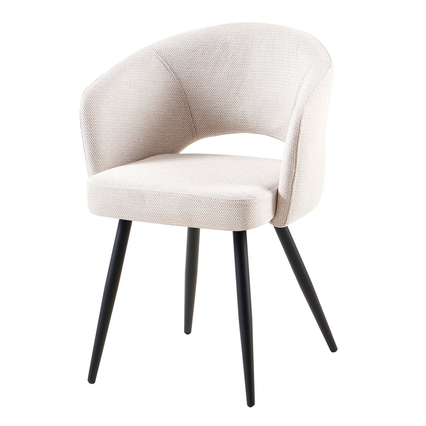 Matzo Beige Fabric Dining Chair