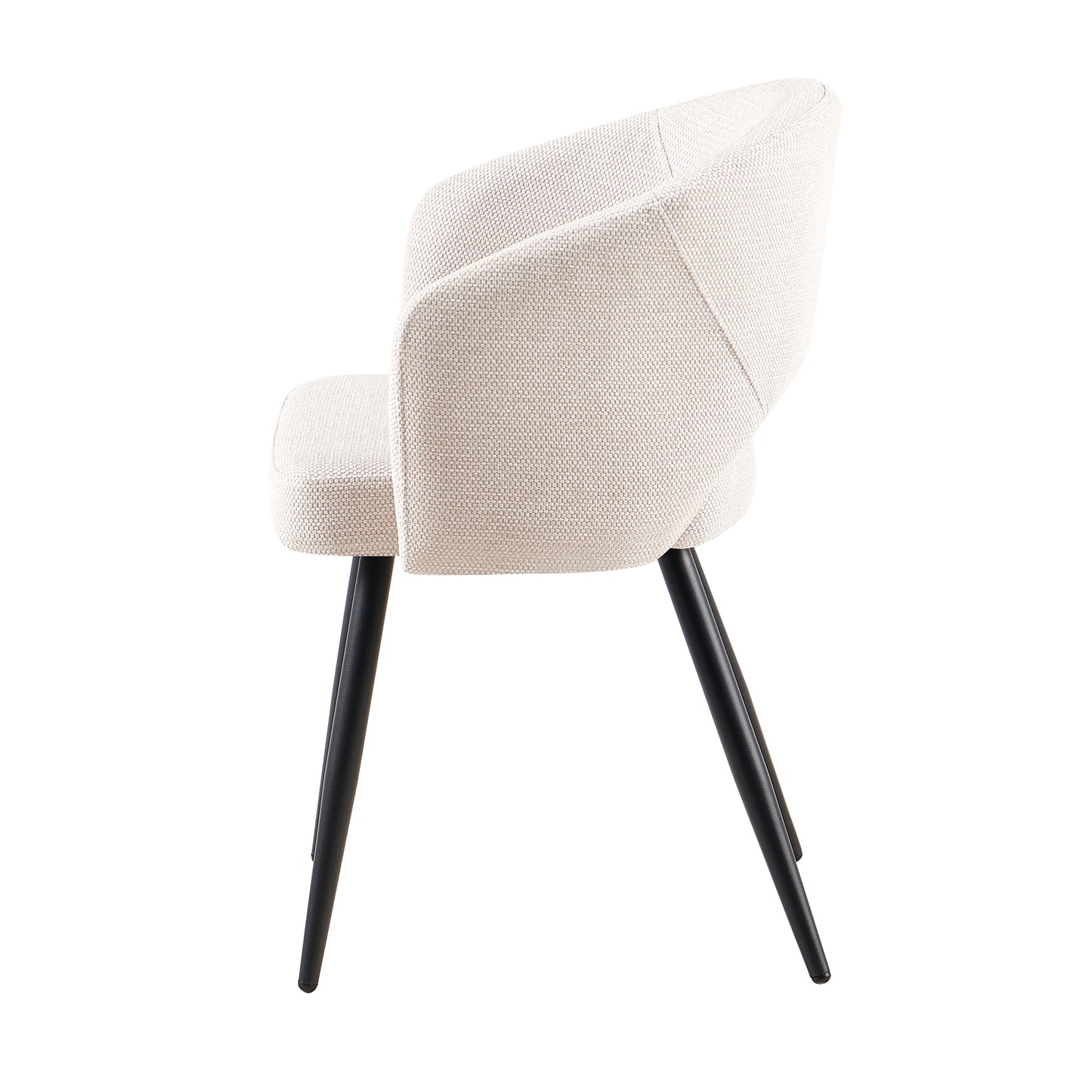 Matzo Beige Fabric Dining Chair