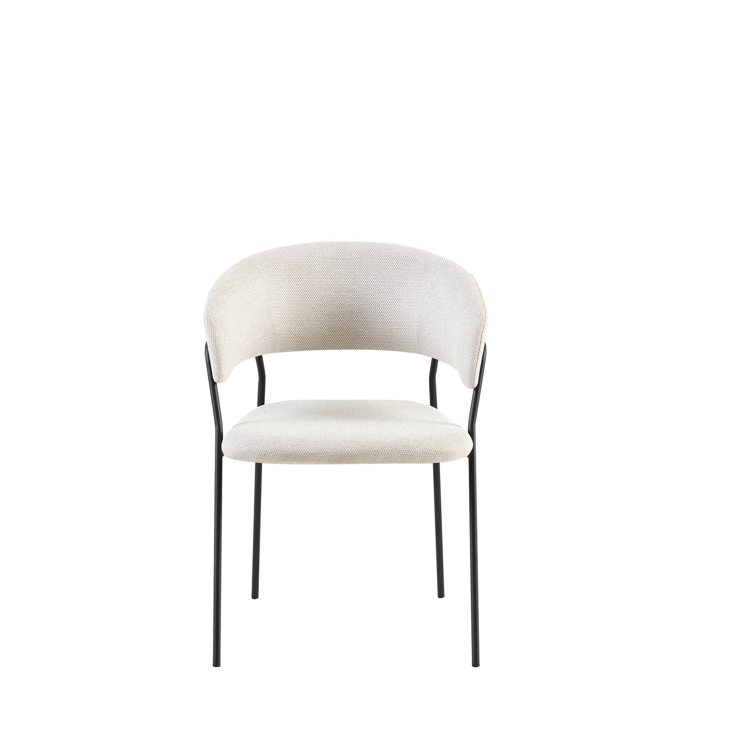 Primo Beige Fabric Dining Chair