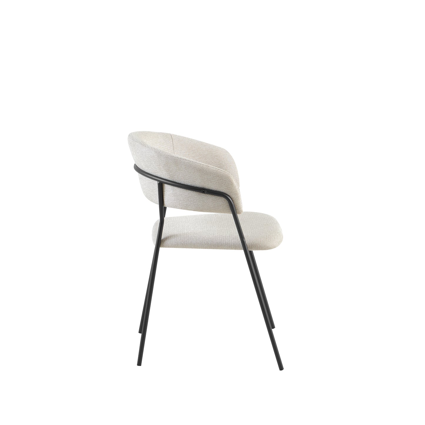 Primo Beige Fabric Dining Chair