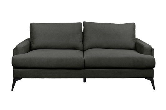 Barclay Dark Grey Fabric 2 Seater Lounge