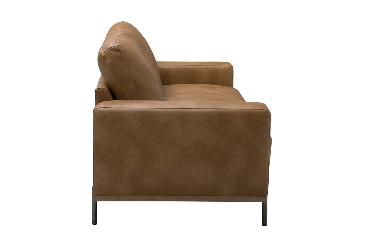 Panama Brown Fabric 3 Seater Sofa