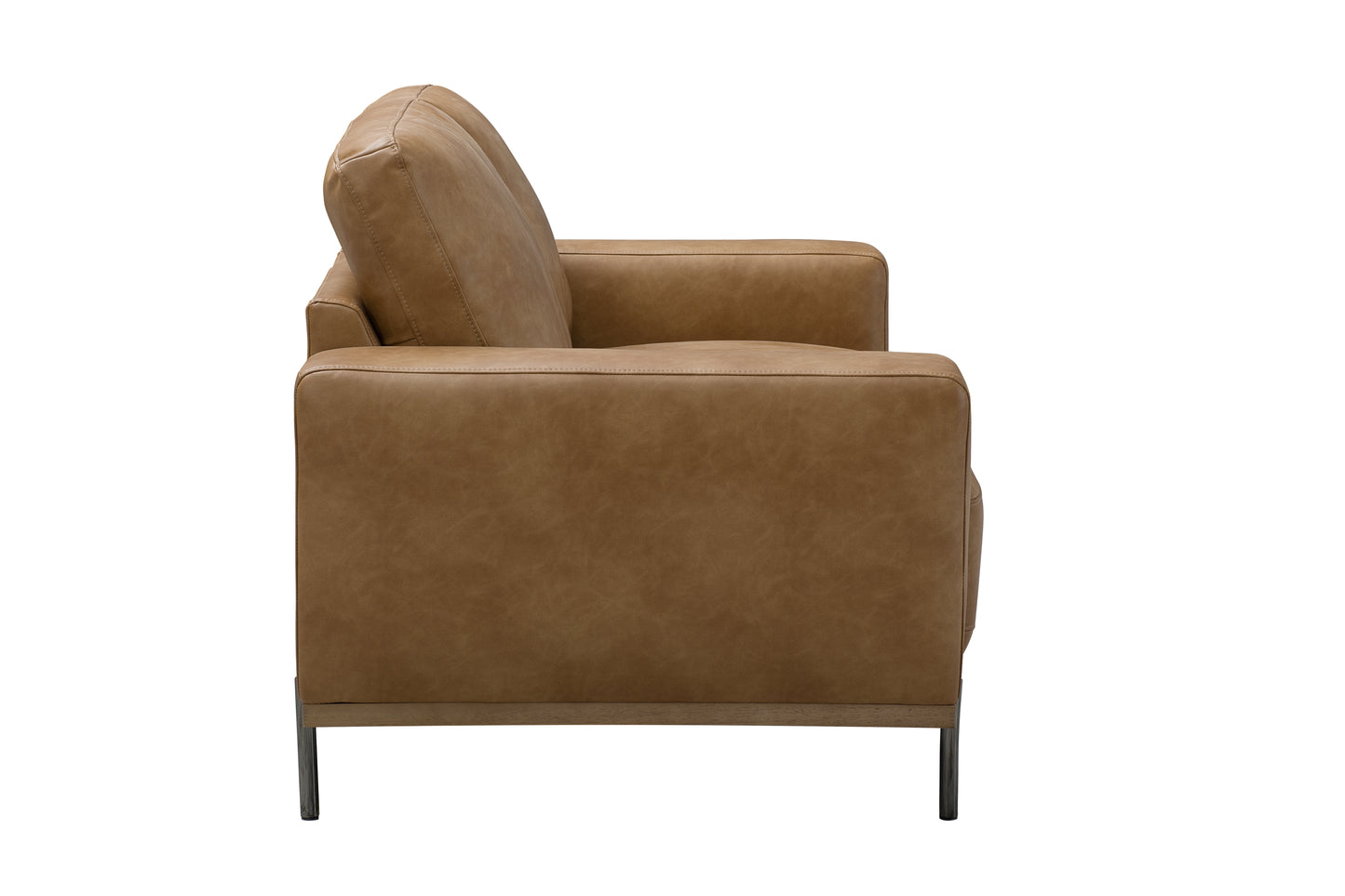 Panama Brown Fabric 2 Seater Sofa