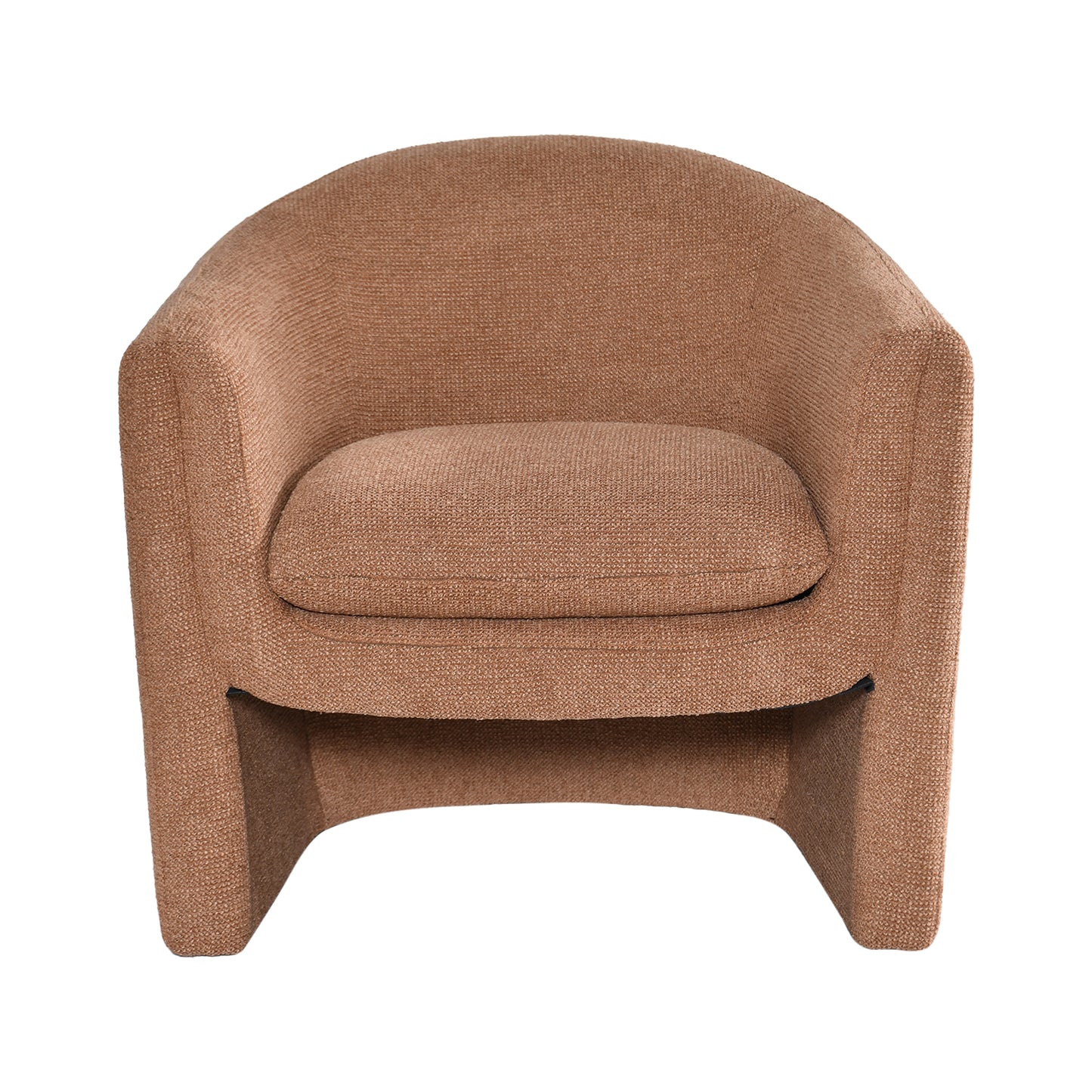 Remo Cinnamon Fabric Accent Chair