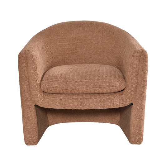Remo Cinnamon Fabric Accent Chair