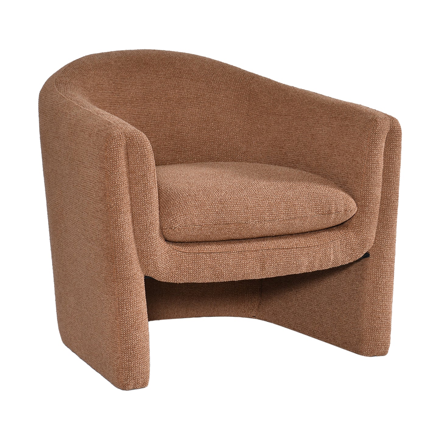 Remo Cinnamon Fabric Accent Chair