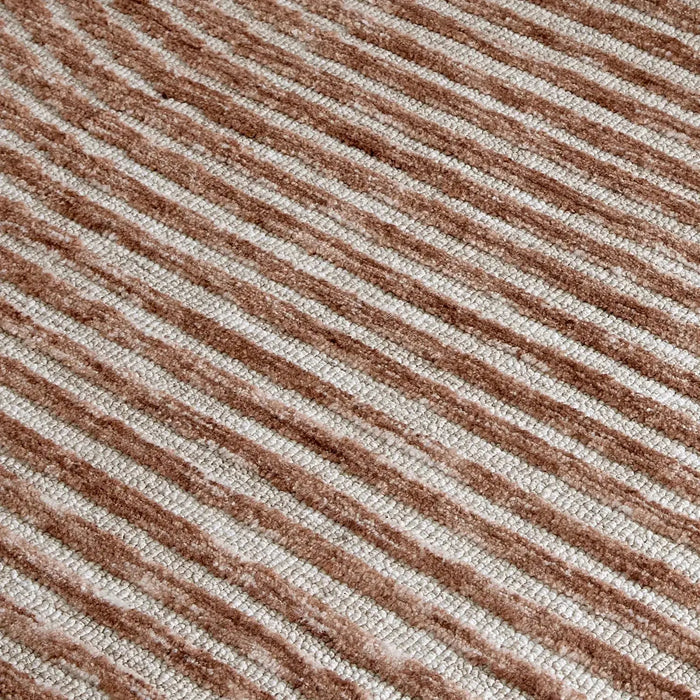 Vista Abstract Zen Rust Floor Rug