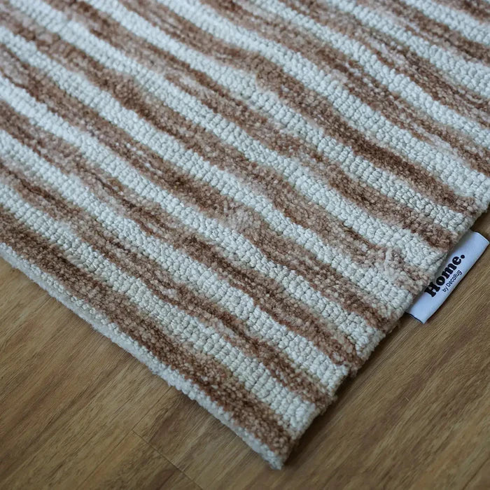 Vista Abstract Zen Rust Floor Rug