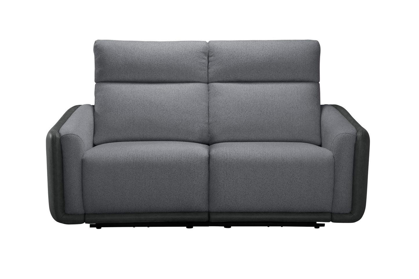 Momba Grey Fabric 2 Seater Electric Recliner