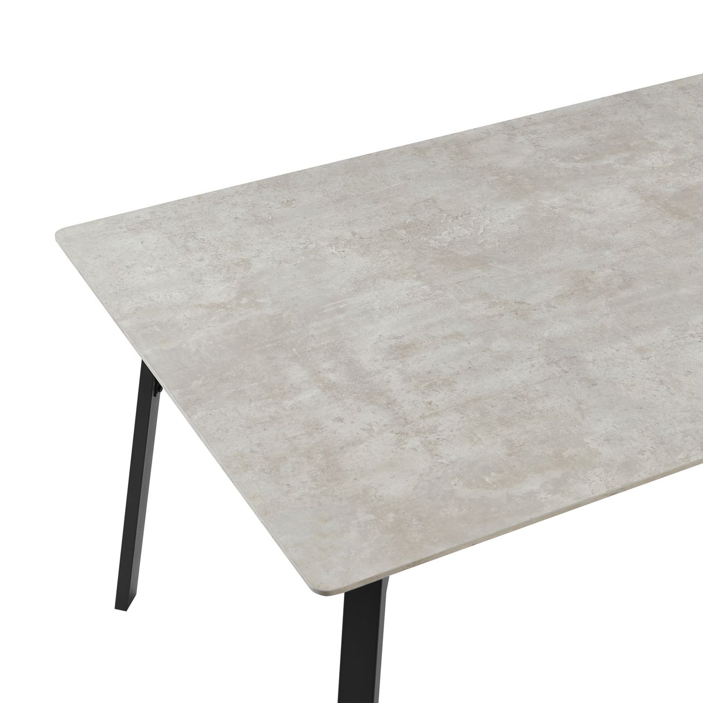 Primo Grey Stone Color Dining Table