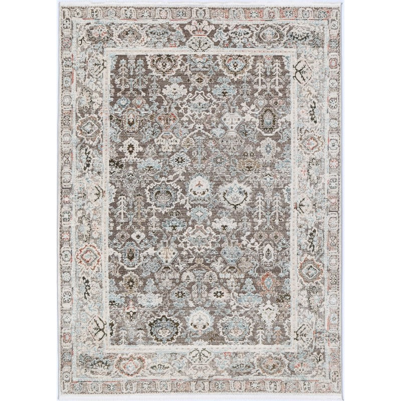 Astra Beige Floral Rug