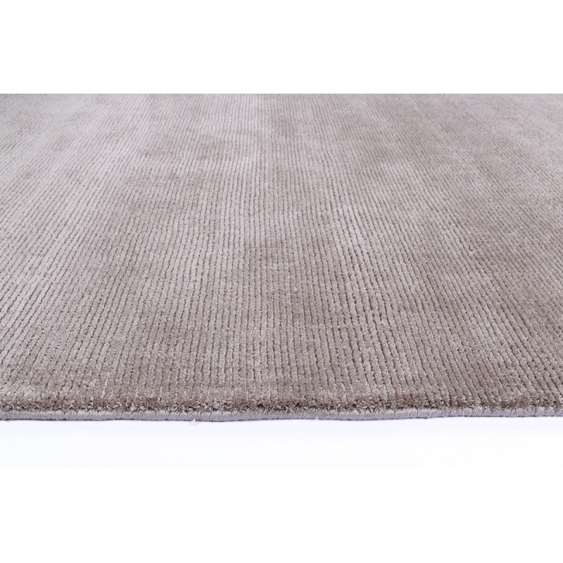 Bellagio Silver Polyester Hand Tufted Rug