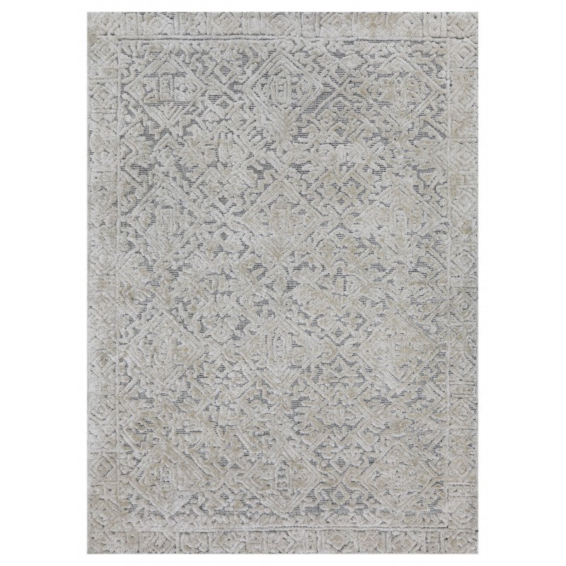 Sahara Ivory & Grey Rug